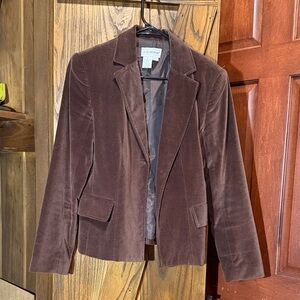 J.G. Hook Women's Chocolate Velvet Blazer